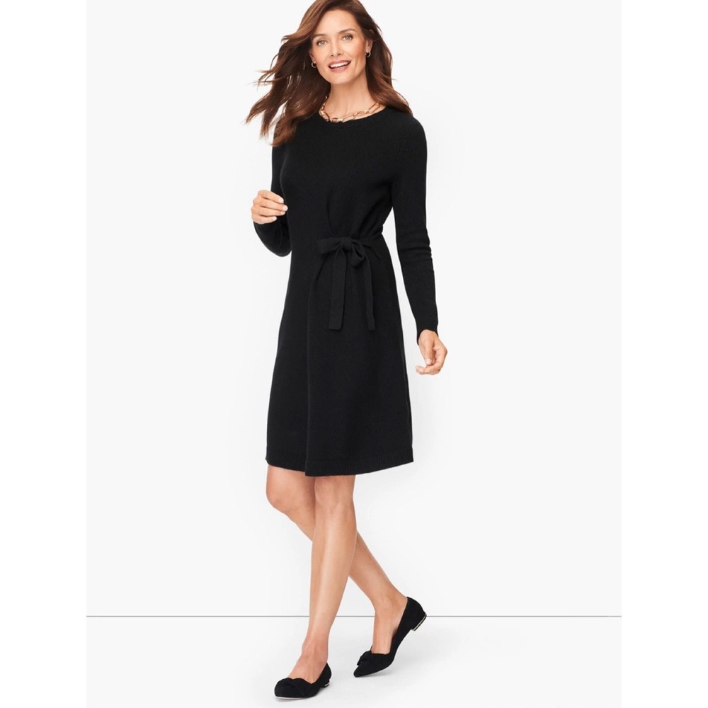 NWT Shimmer Side Tie Sweater Dress